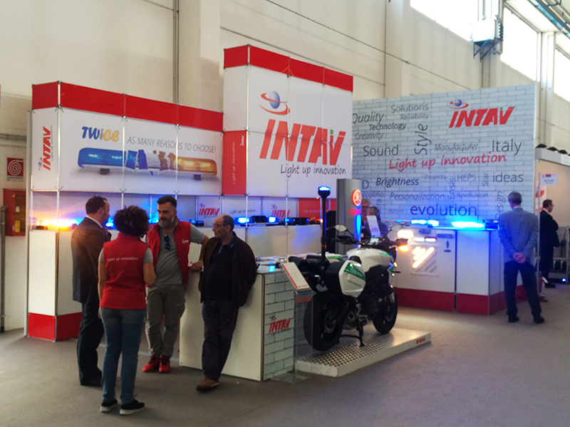 Photo of the Quadra Kube modular structure 1 Fastand accessori stand fiera