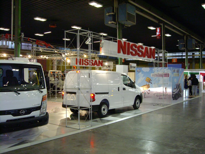 Photo of the Quadra Kube modular structure 7 Fastand accessori stand fiera