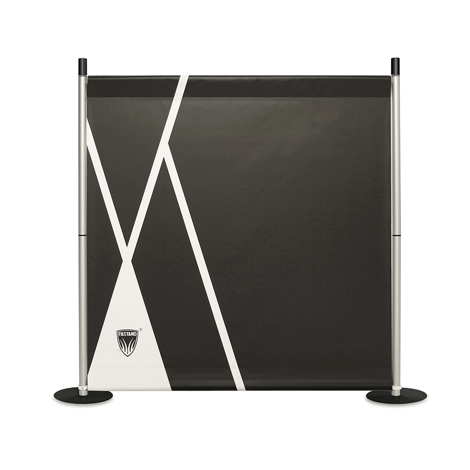  black stand backdrop