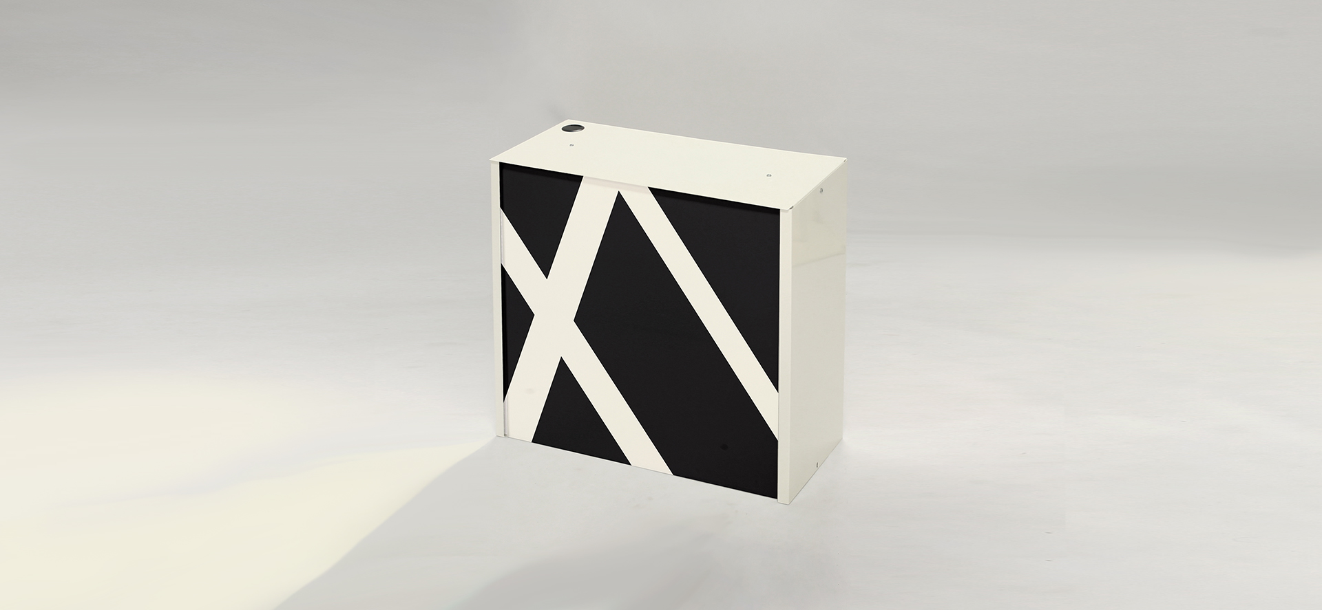 scudo-desk-presentativo Modular portable desk reception