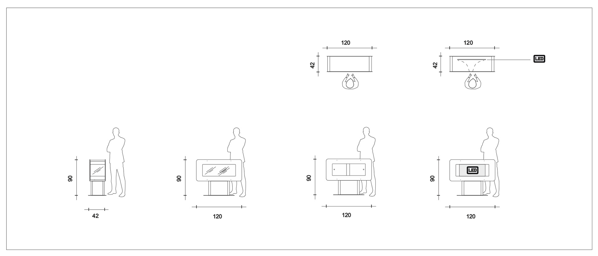 maximus bright reception desk