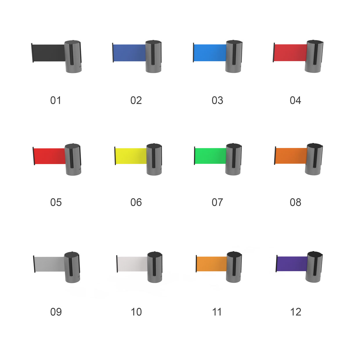 retractable belt crowd control barrier