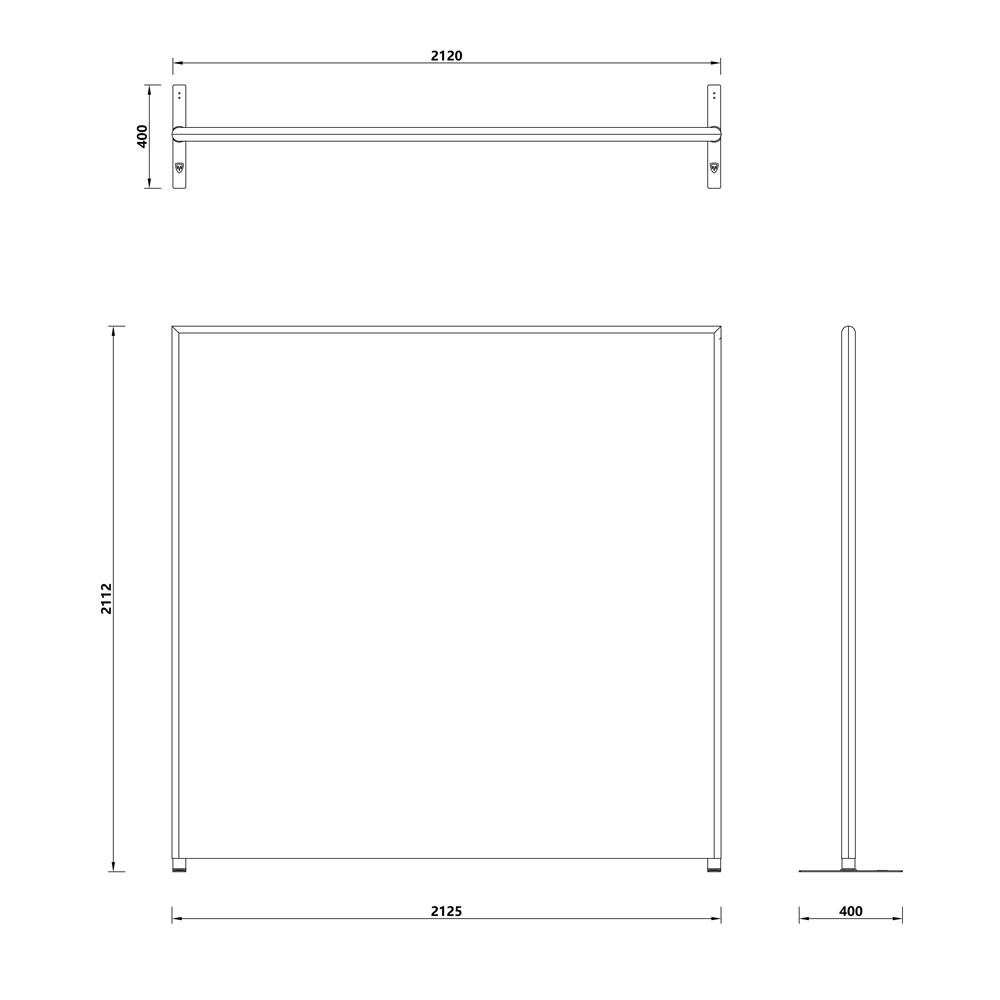 self-supporting wall