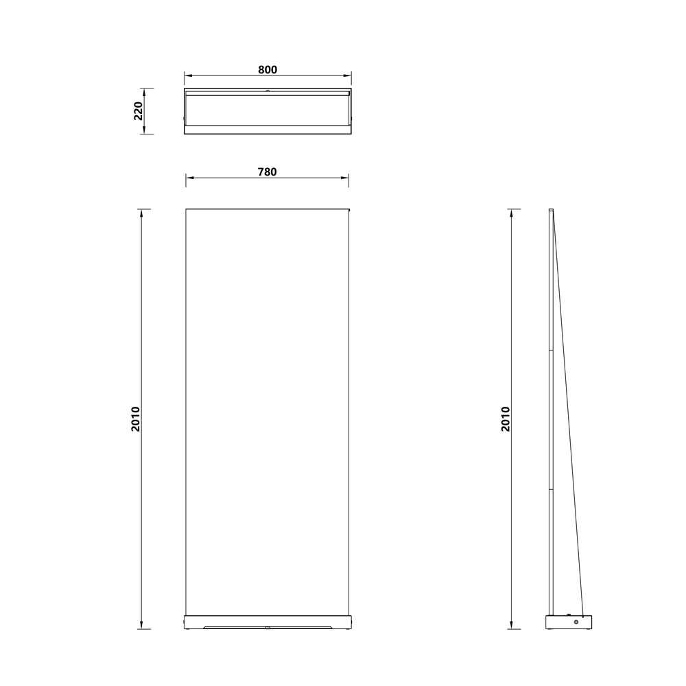 VELO80 retractable banner display