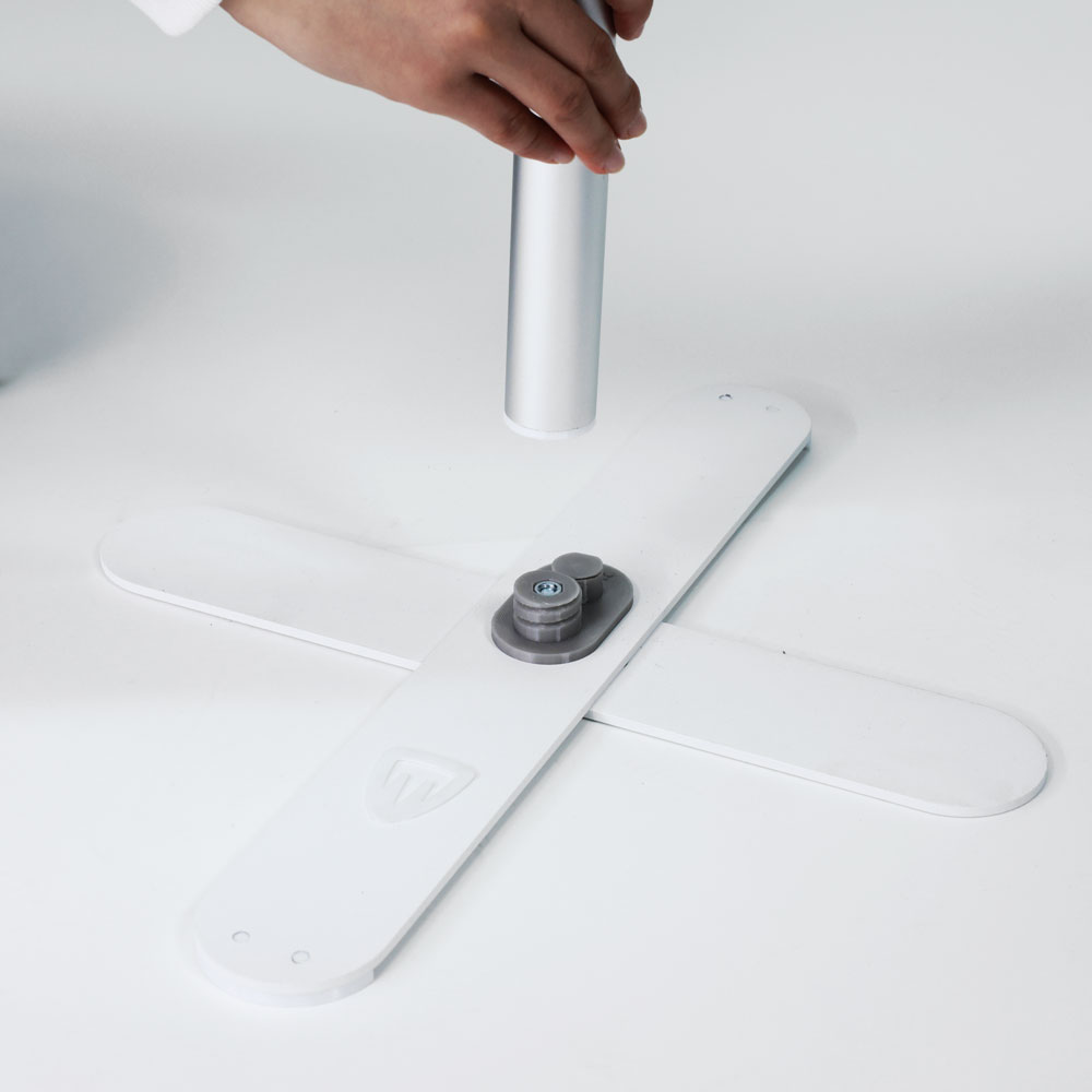 Plexiglass opening feature card holder