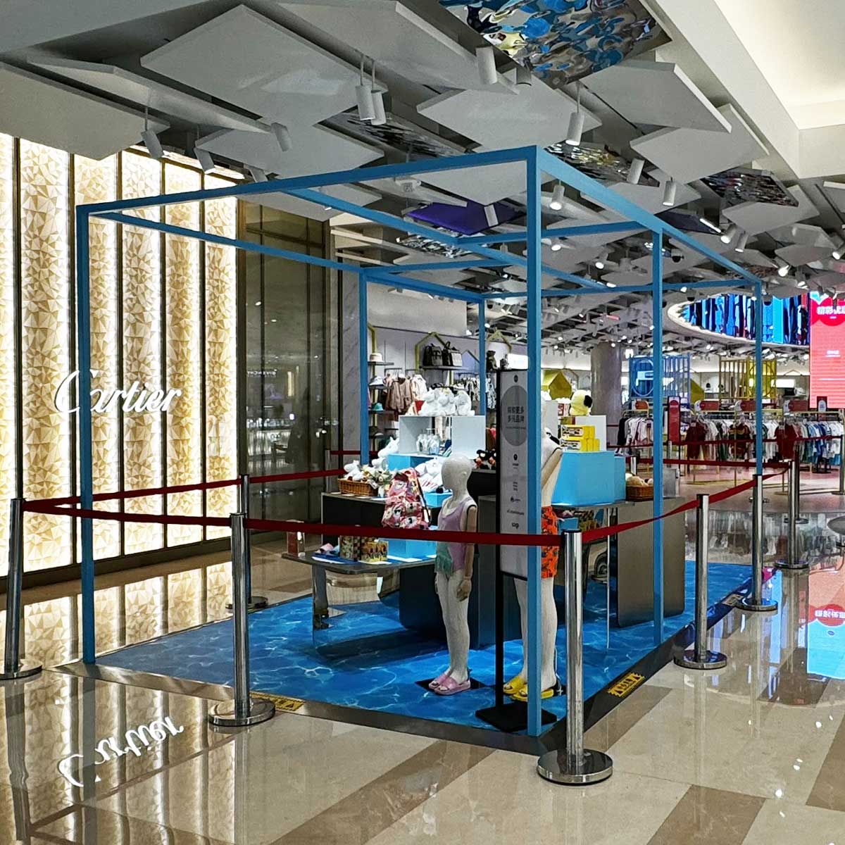 permanent shopping mall booths 
