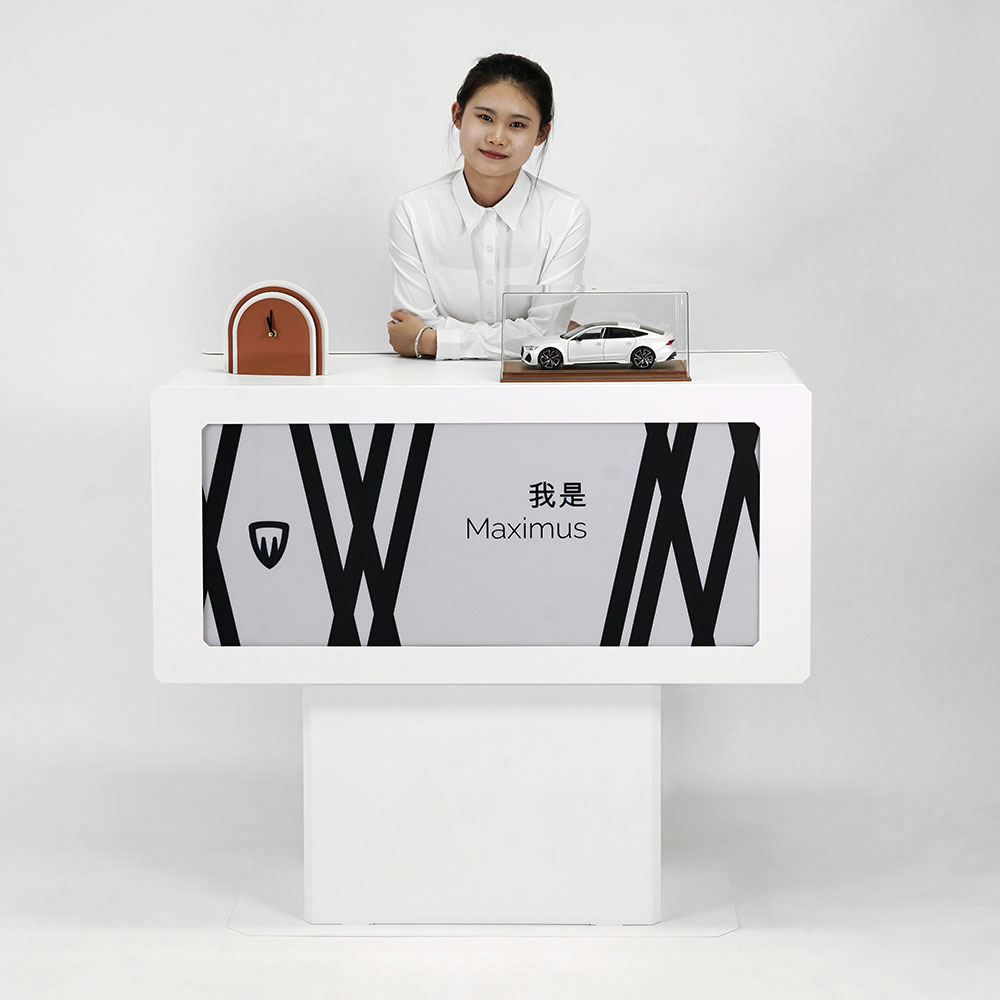 fronte-maximus particular portable trade show counter