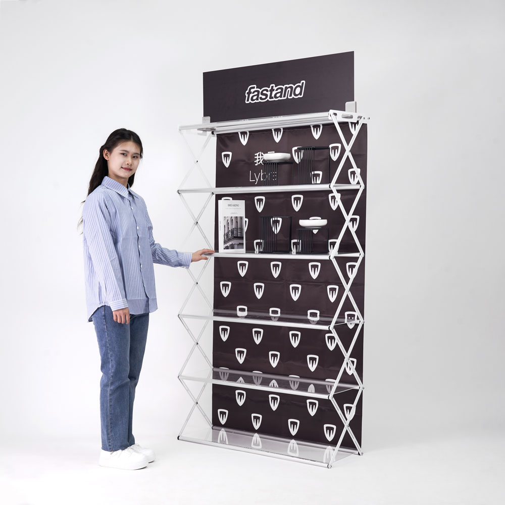 portable shelf display