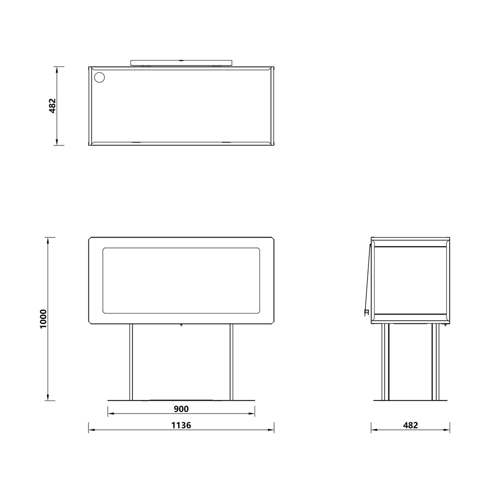 maximus bright reception desk