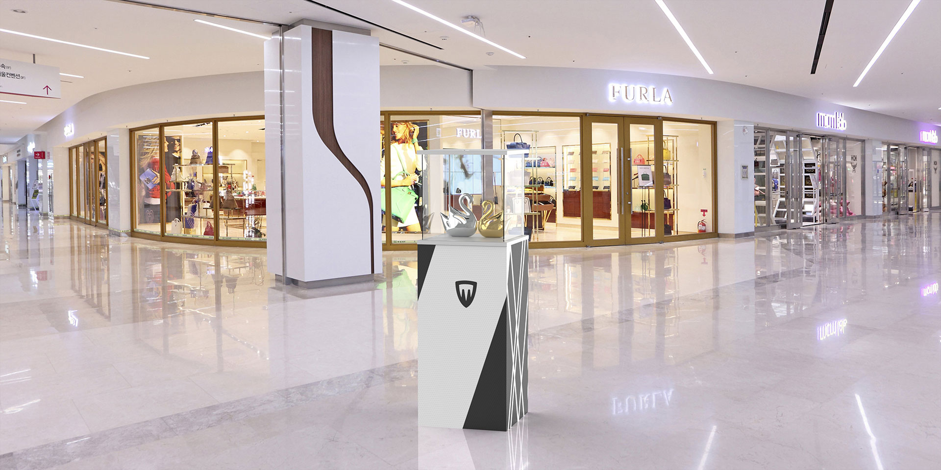 portable display case