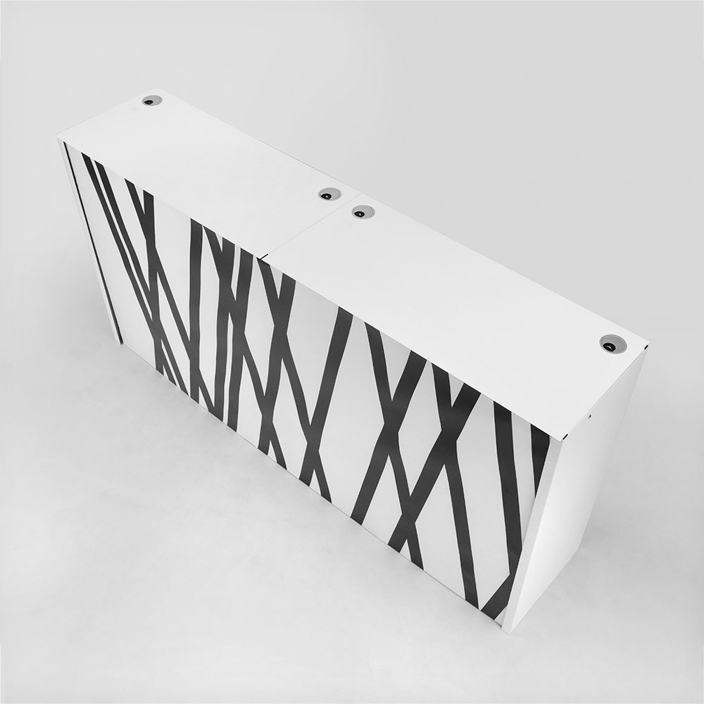 scudo1 modular desk cable pass-through