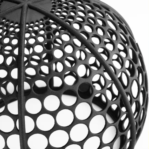 Exhibition stand with shelves and exhibition niches