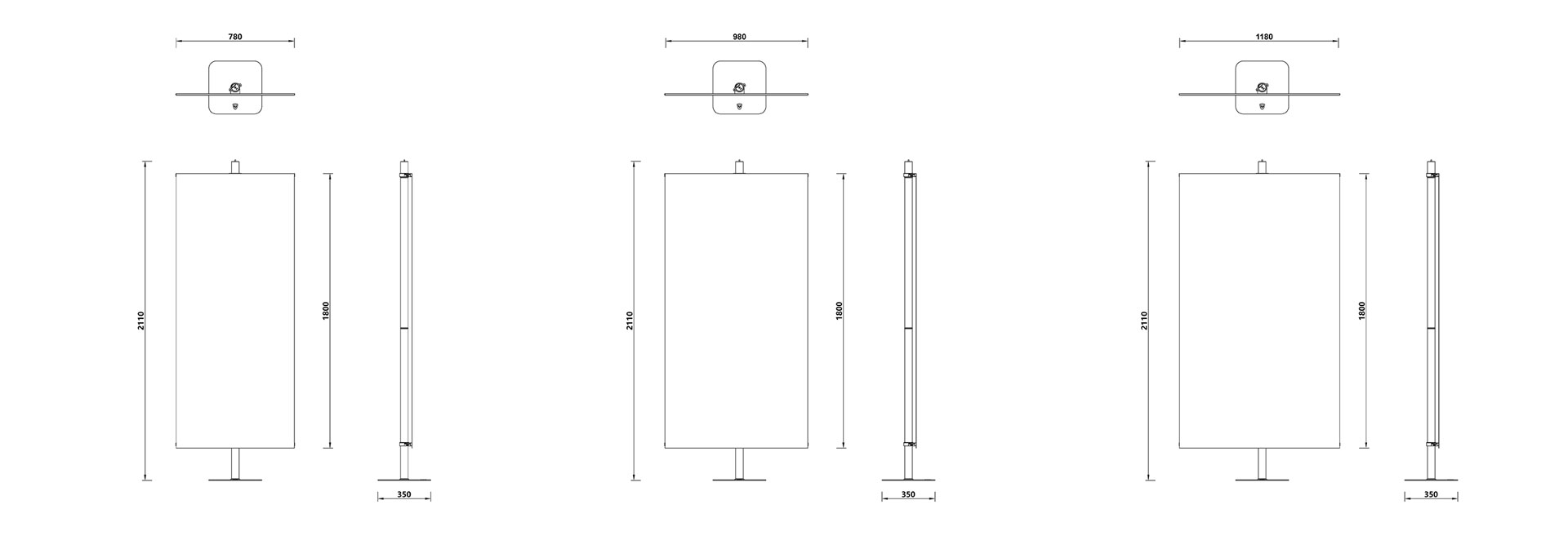 portable pull-up display
