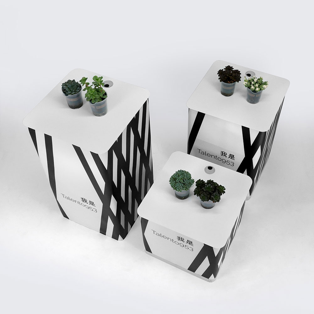 portable square display 