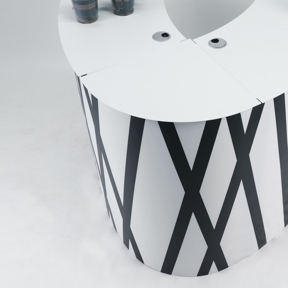 modularity of the modular reception desk