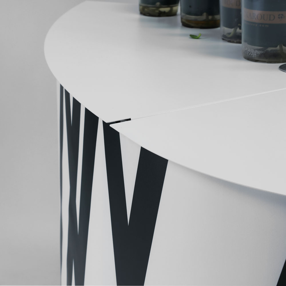 reception componibile modulare