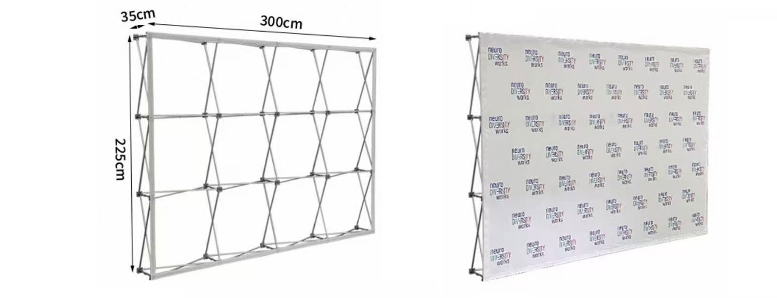 fronte-struttura Fabric Pop-up