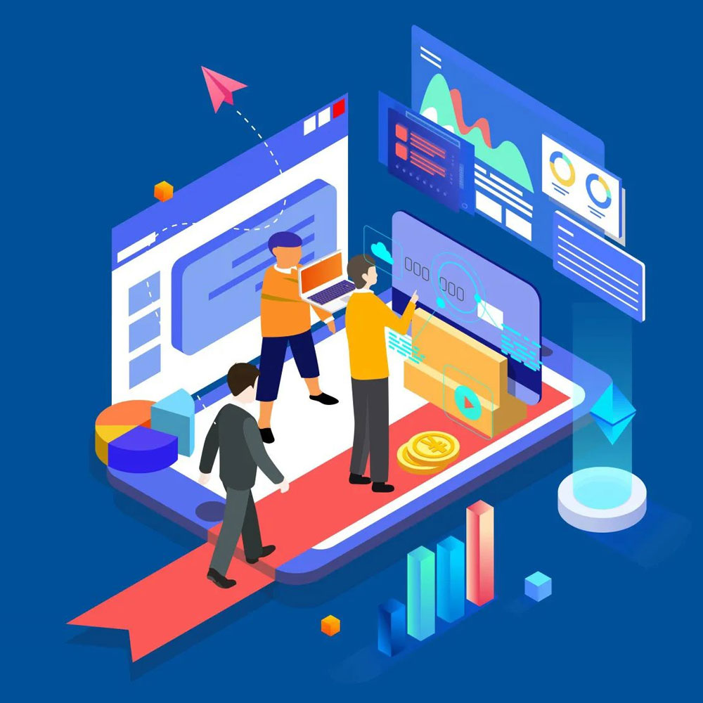 Exhibition stand with shelves and exhibition niches