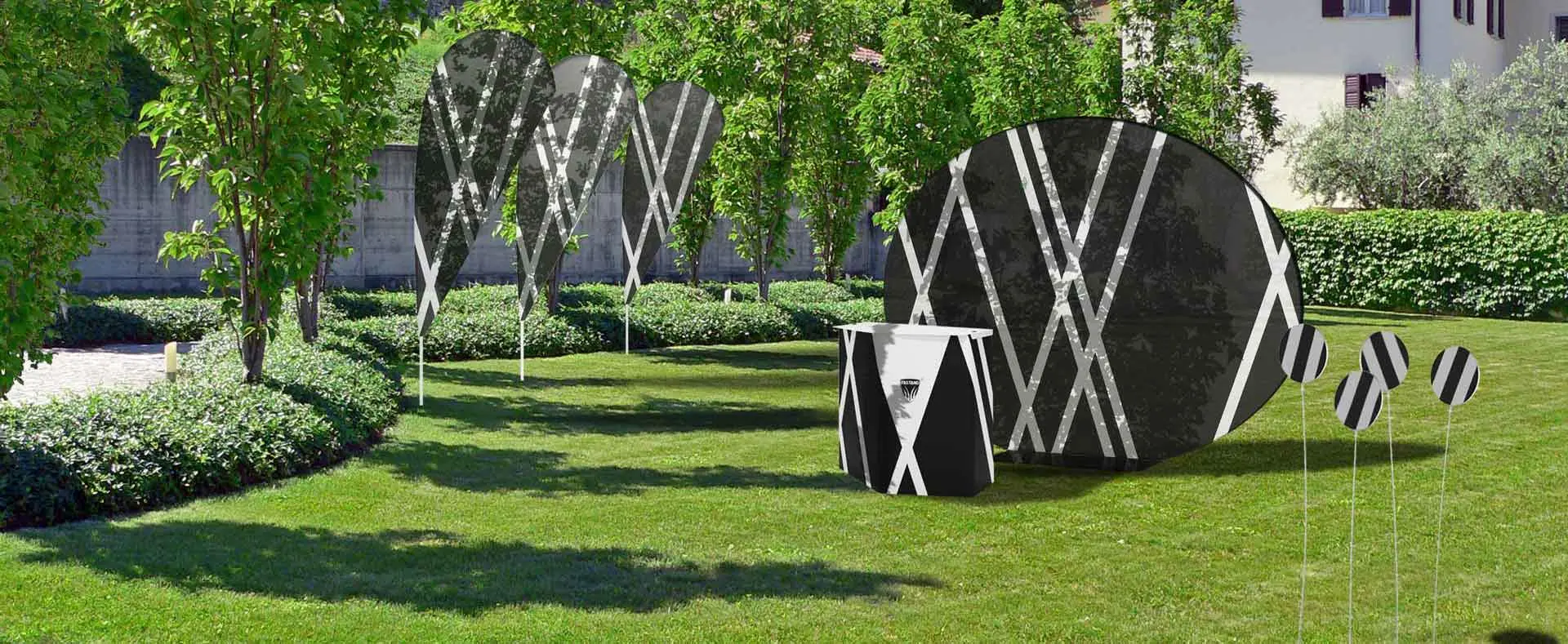 outdoor flags and displays