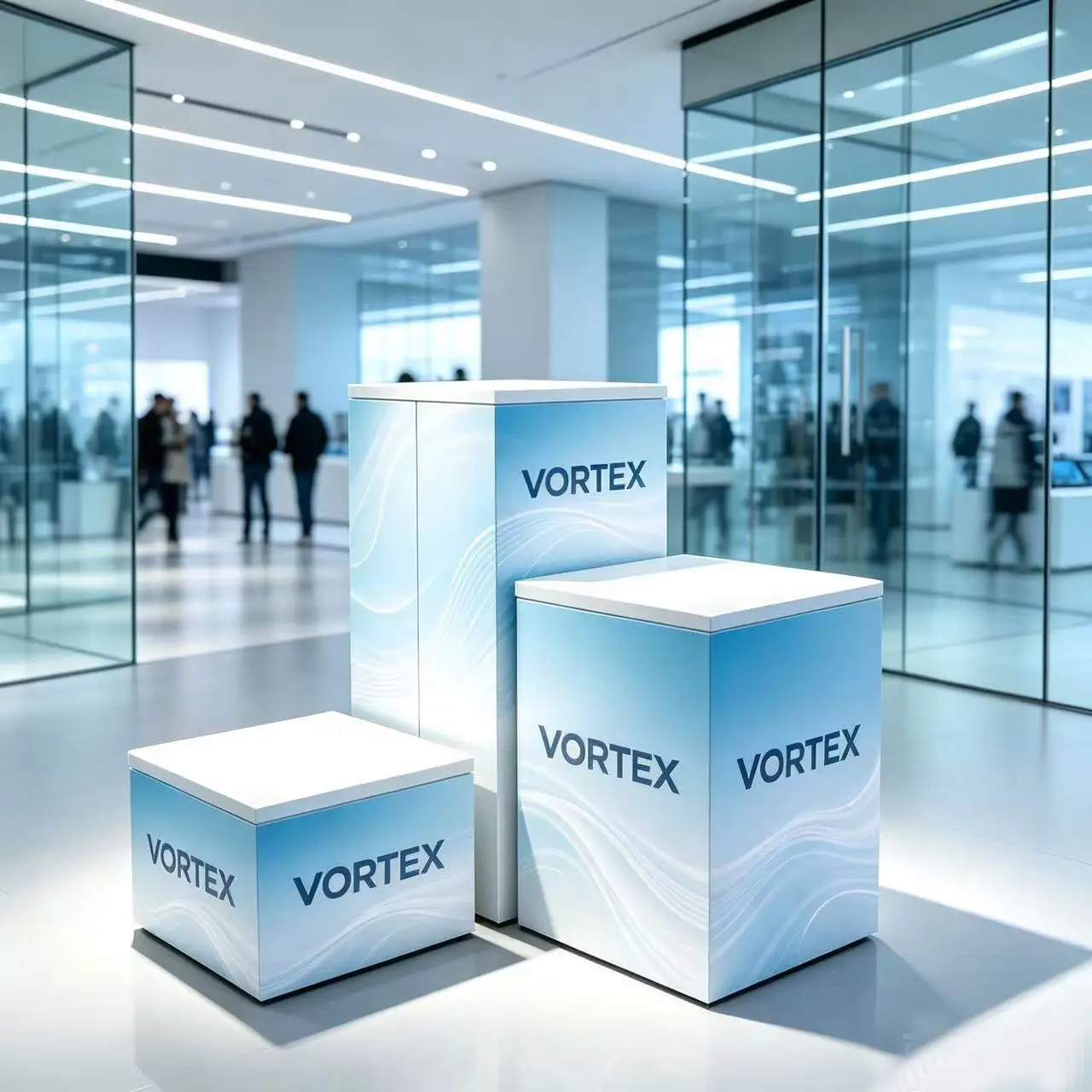 2 Portable display cube