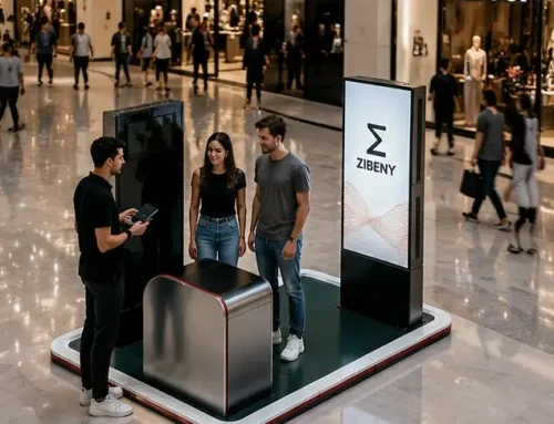 Shopping Centre Display Stand